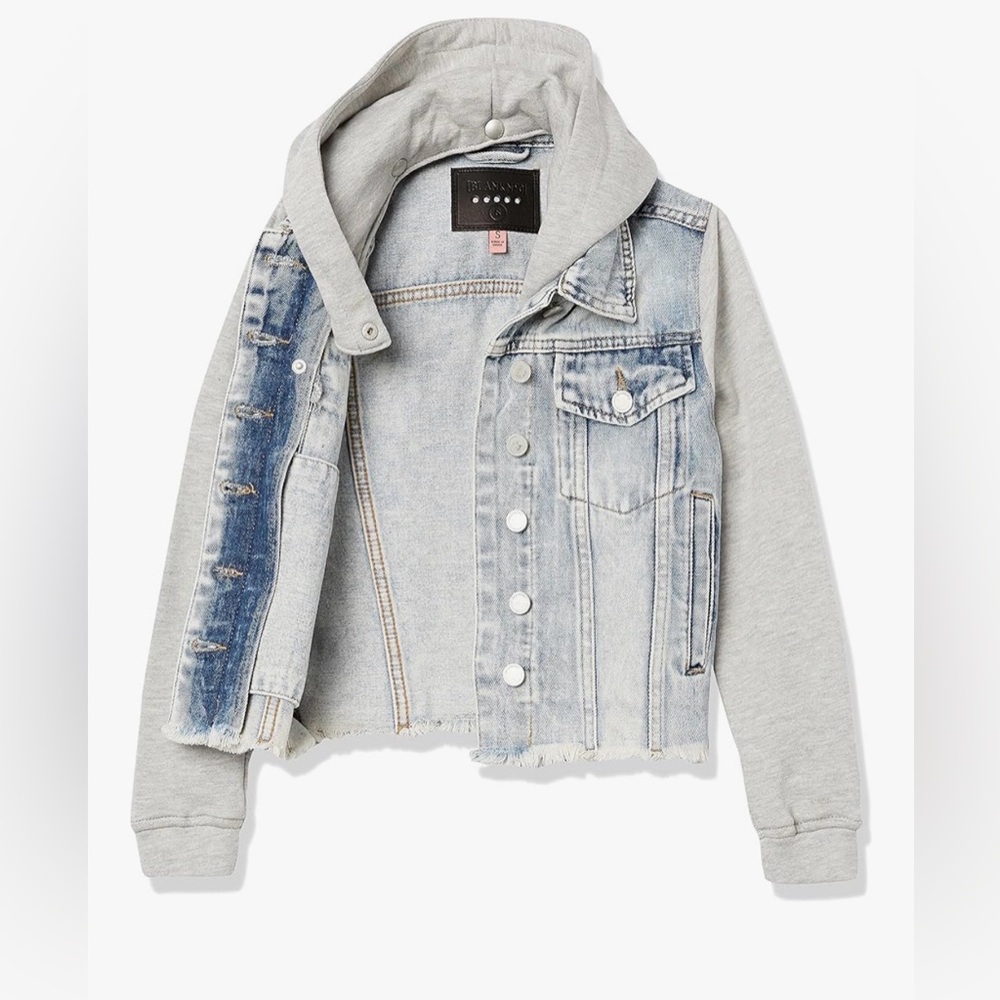Blank NYC Kids Blue and Gray Jean Jacket